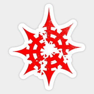 Eight-Pointed Star of Chaos Sticker